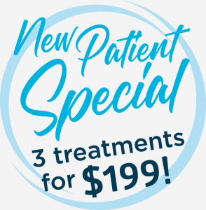 New Patient Special - 3 treatments for $199